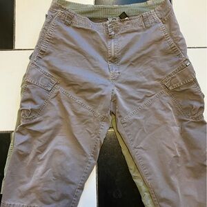 2 REI long cargo shorts